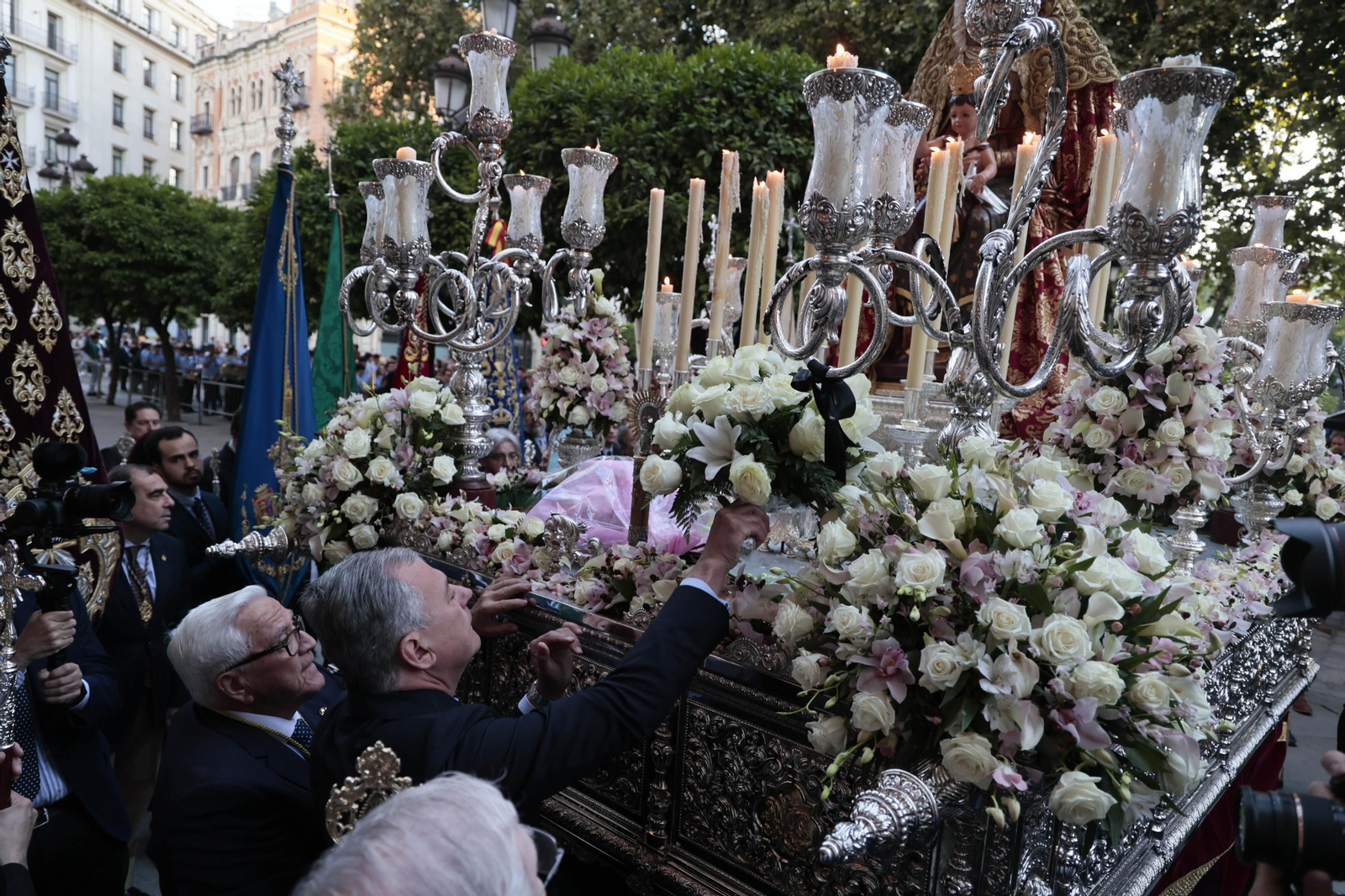 Las imágenes de la procesión de la Candelaria Madre de Dios