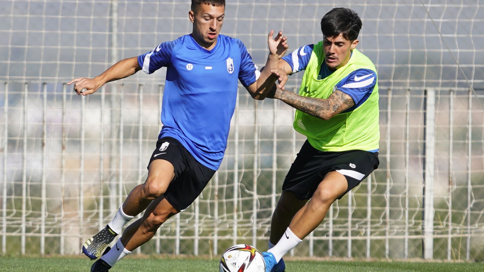 Imagen del entrenamiento en la Ciudad Deportiva