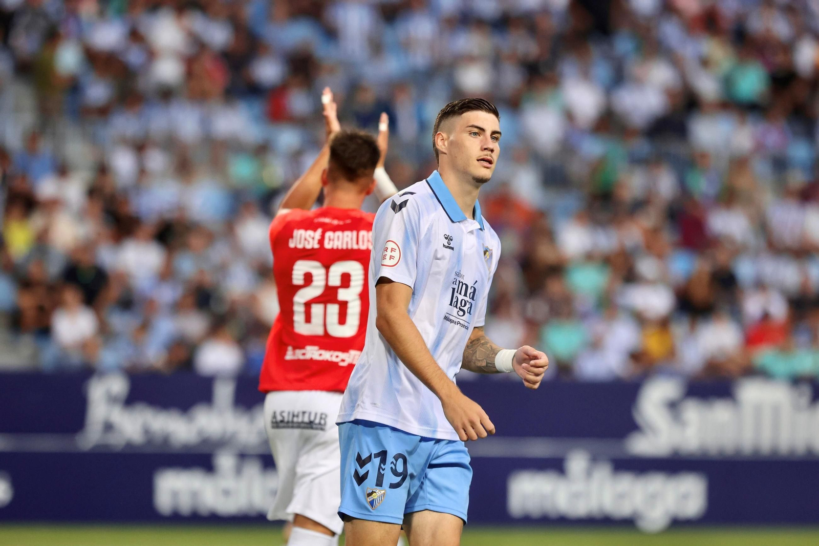 Roberto, su paso por el Málaga CF en fotos