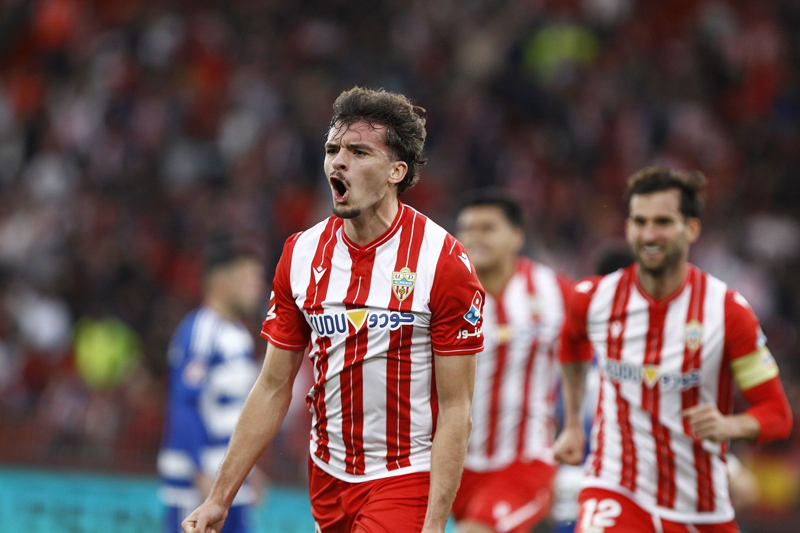 Las fotos del partido U.D. Almería-Granada C.F.