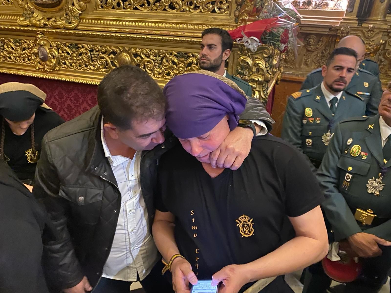 En imágenes: Primera suspensión en la tarde del Jueves Santo