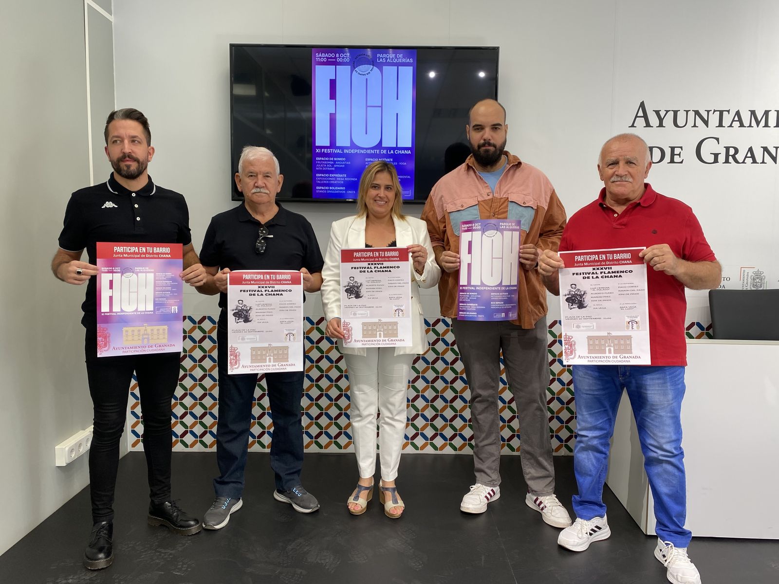 Presentación de los festivales