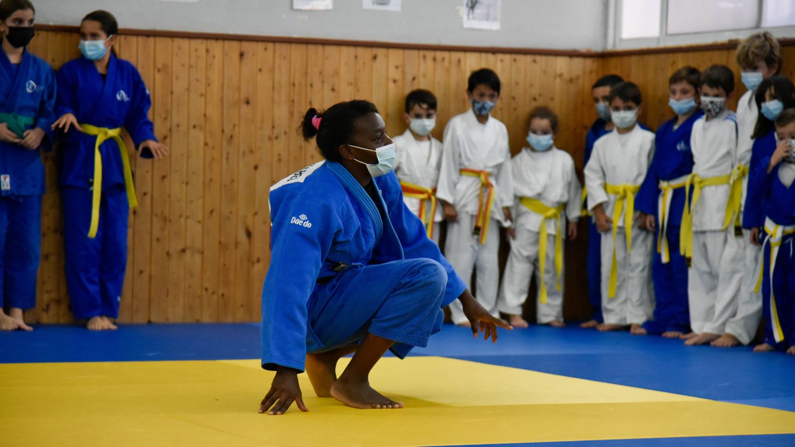 Las fotos de la clase magistral de María Bernabéu judoka olimpica
