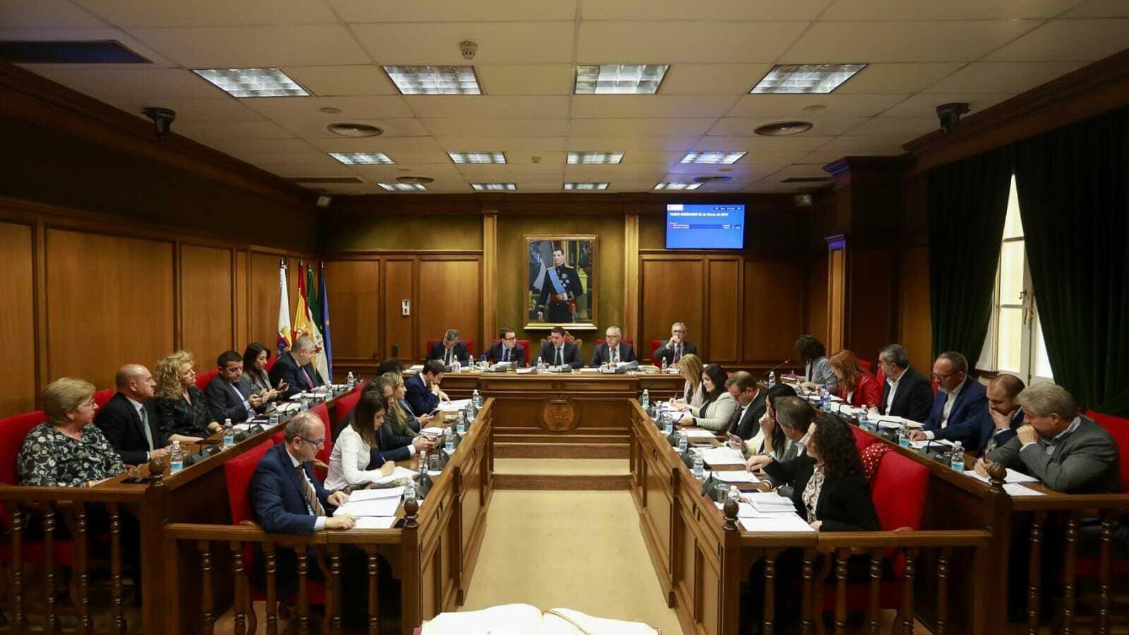 Momento de la sesión plenaria celebrada esta mañana.