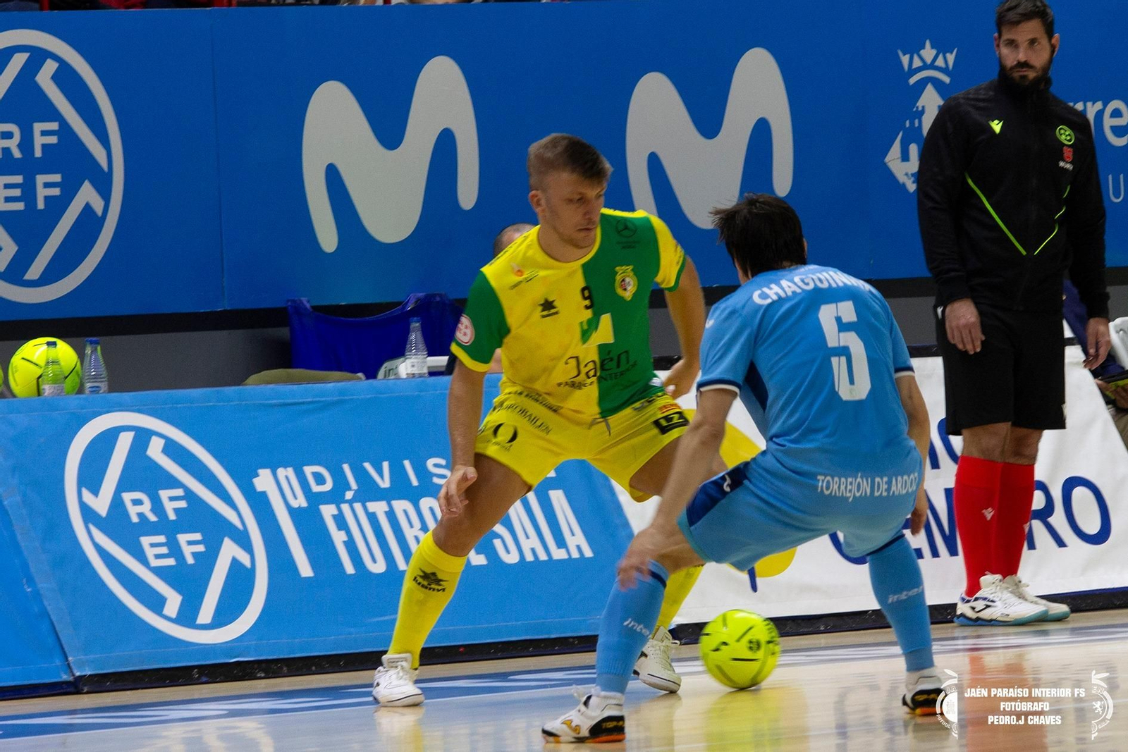 Cristian Rubio encara a Chaguinha en el duelo del pasado sábado.