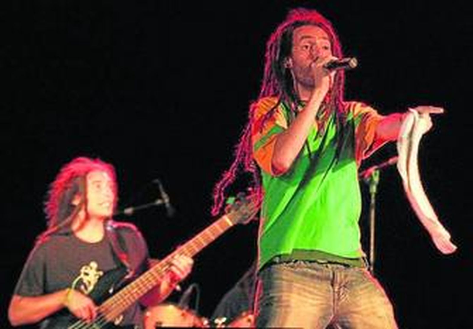 Una de las actuaciones de la Reggae Jam.