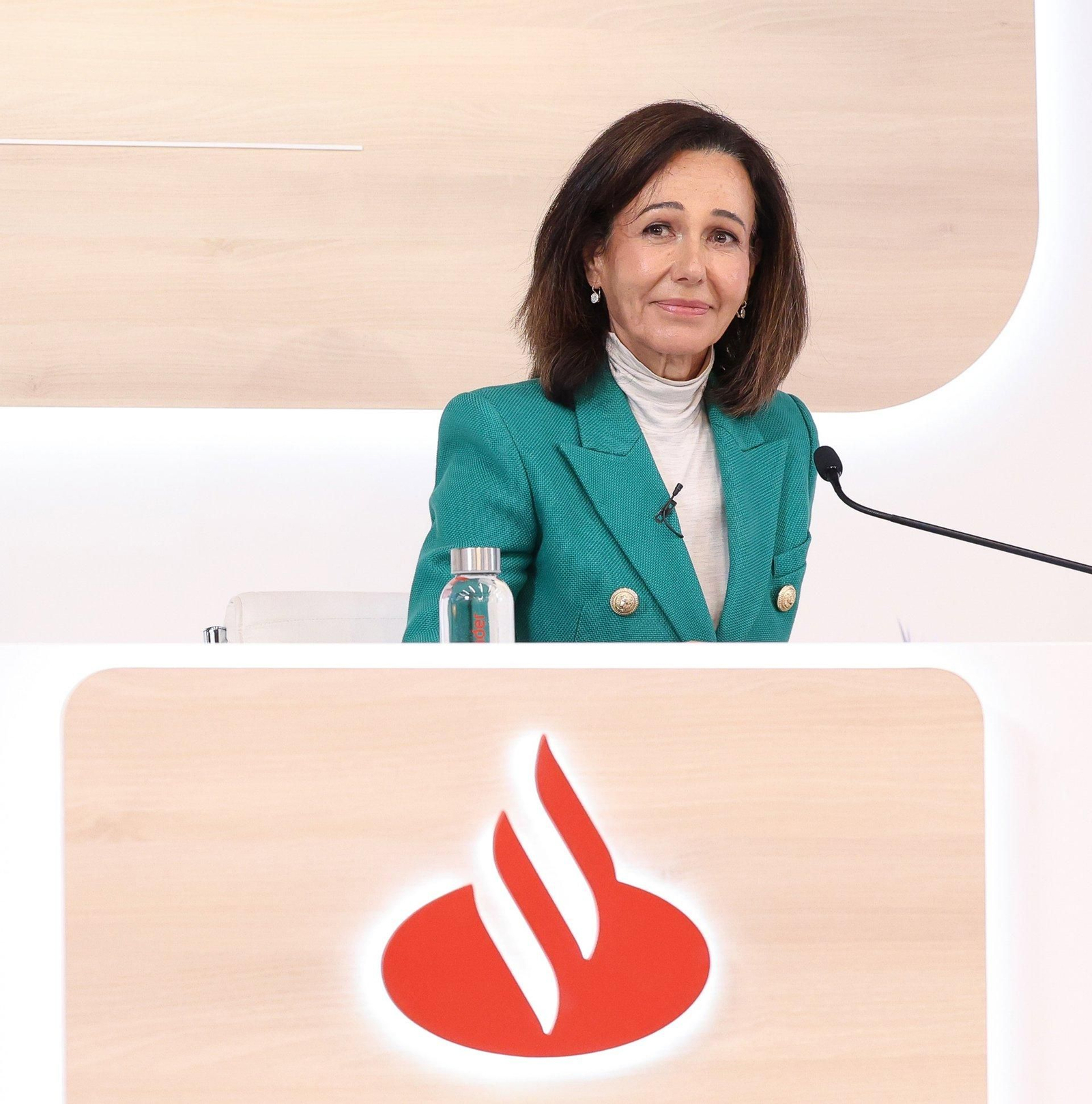 La presidenta del Banco Santander, Ana Botín.