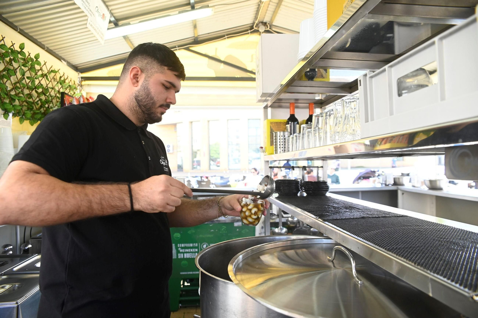 La apertura de los puestos de caracoles en Córdoba