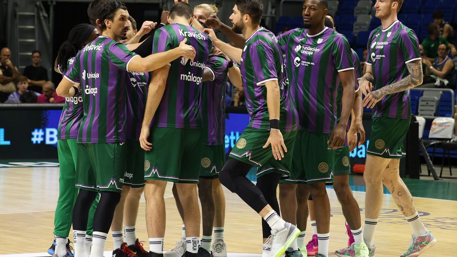 Las mejores fotos del Unicaja-King Szczecin de la BCL