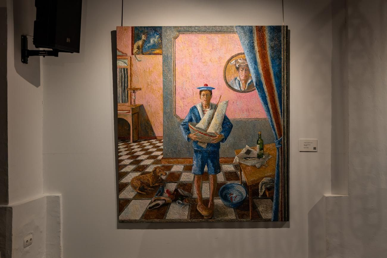 Una exposición en imágenes: ‘Escritura’ o el circo de la condición humana según José Antonio Zaragoza