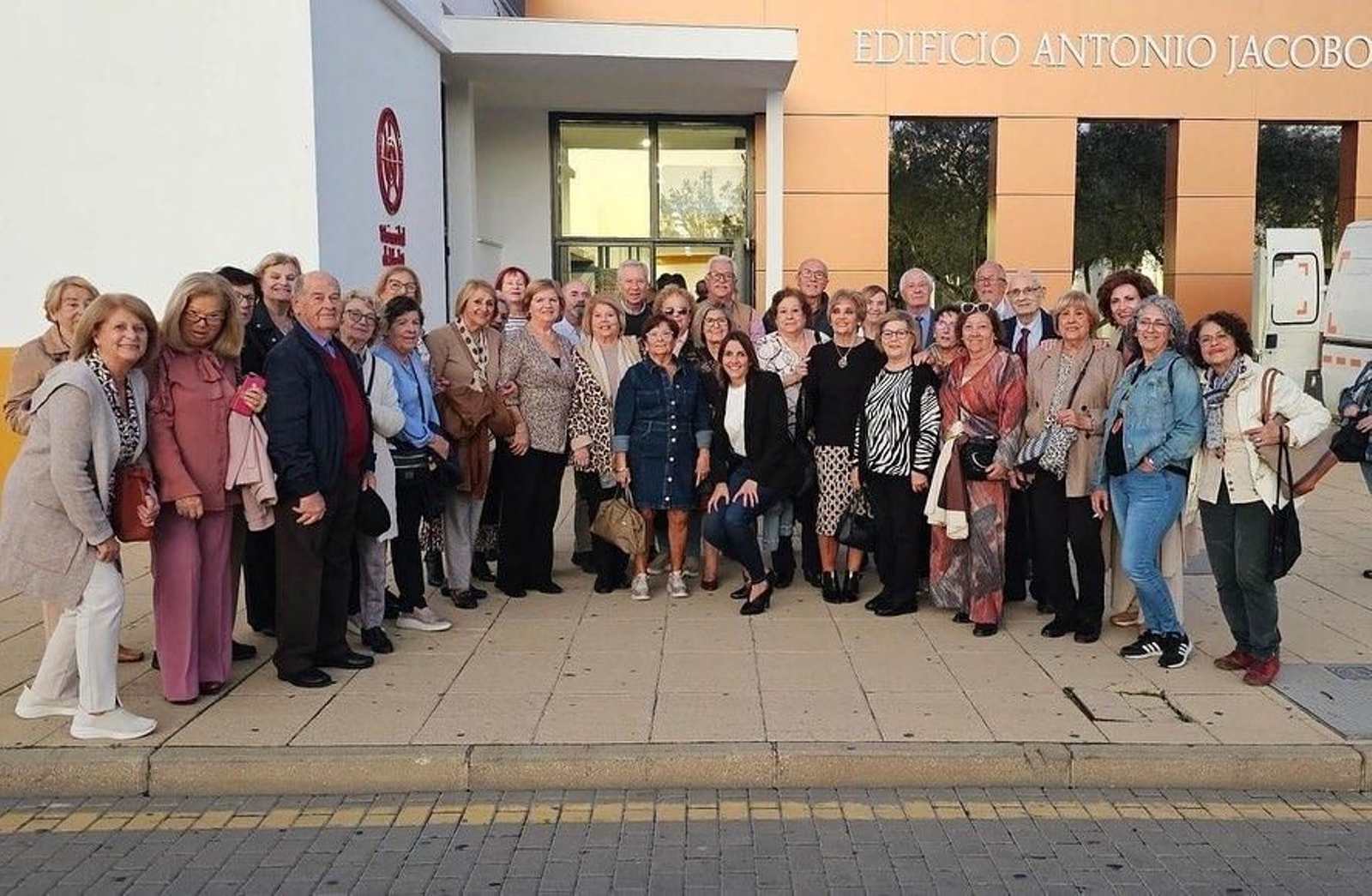 Alumnos del Aula de la Experiencia de la Universidad de Huelva.