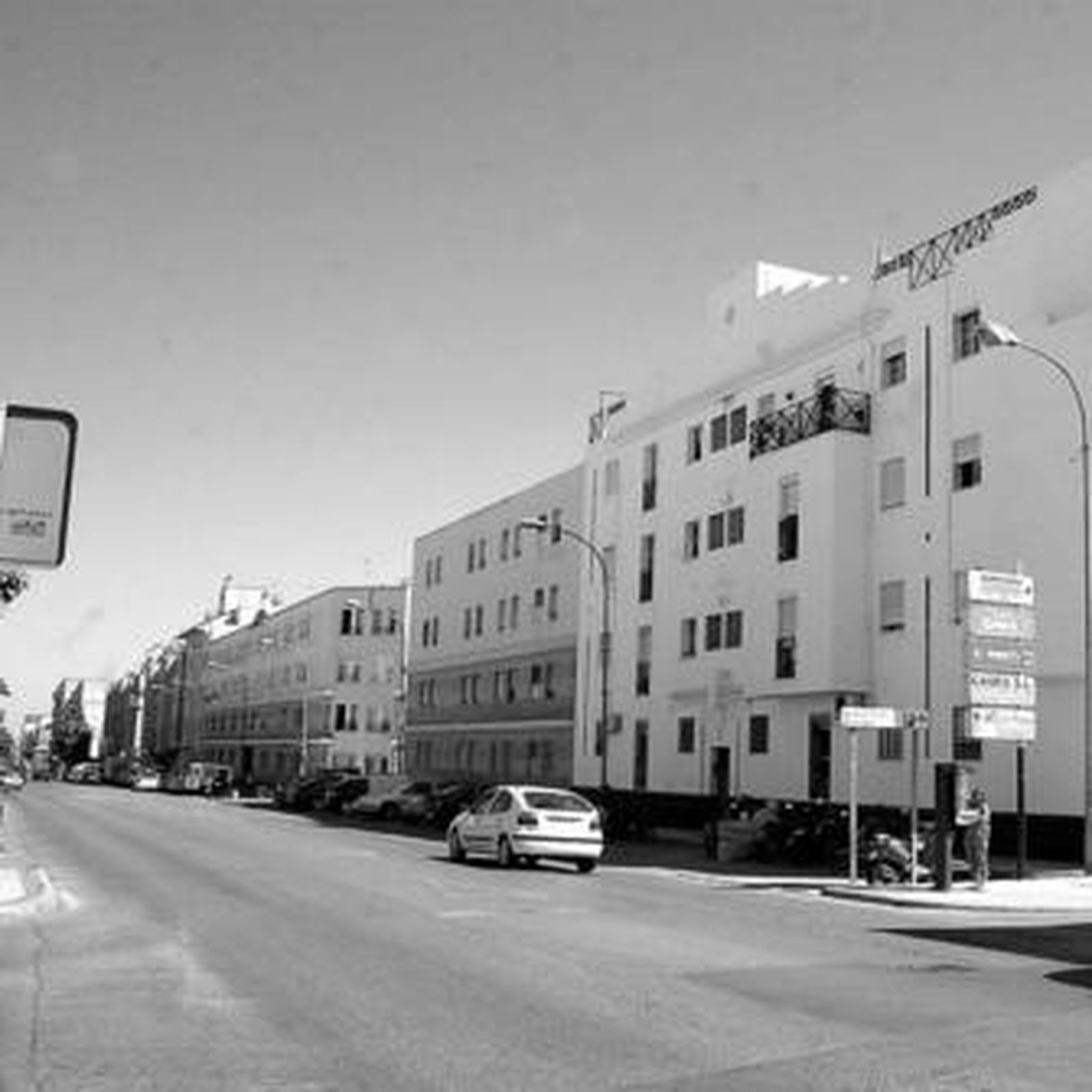 Las viviendas municipales de la calle Valdés, como el resto de las que hay en la ciudad, están todas ocupadas.