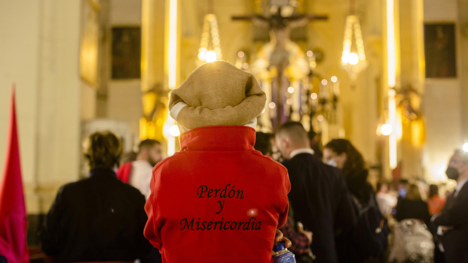 Las imágenes de la cofradía del Perdón en la Semana Santa de Chiclana 2022