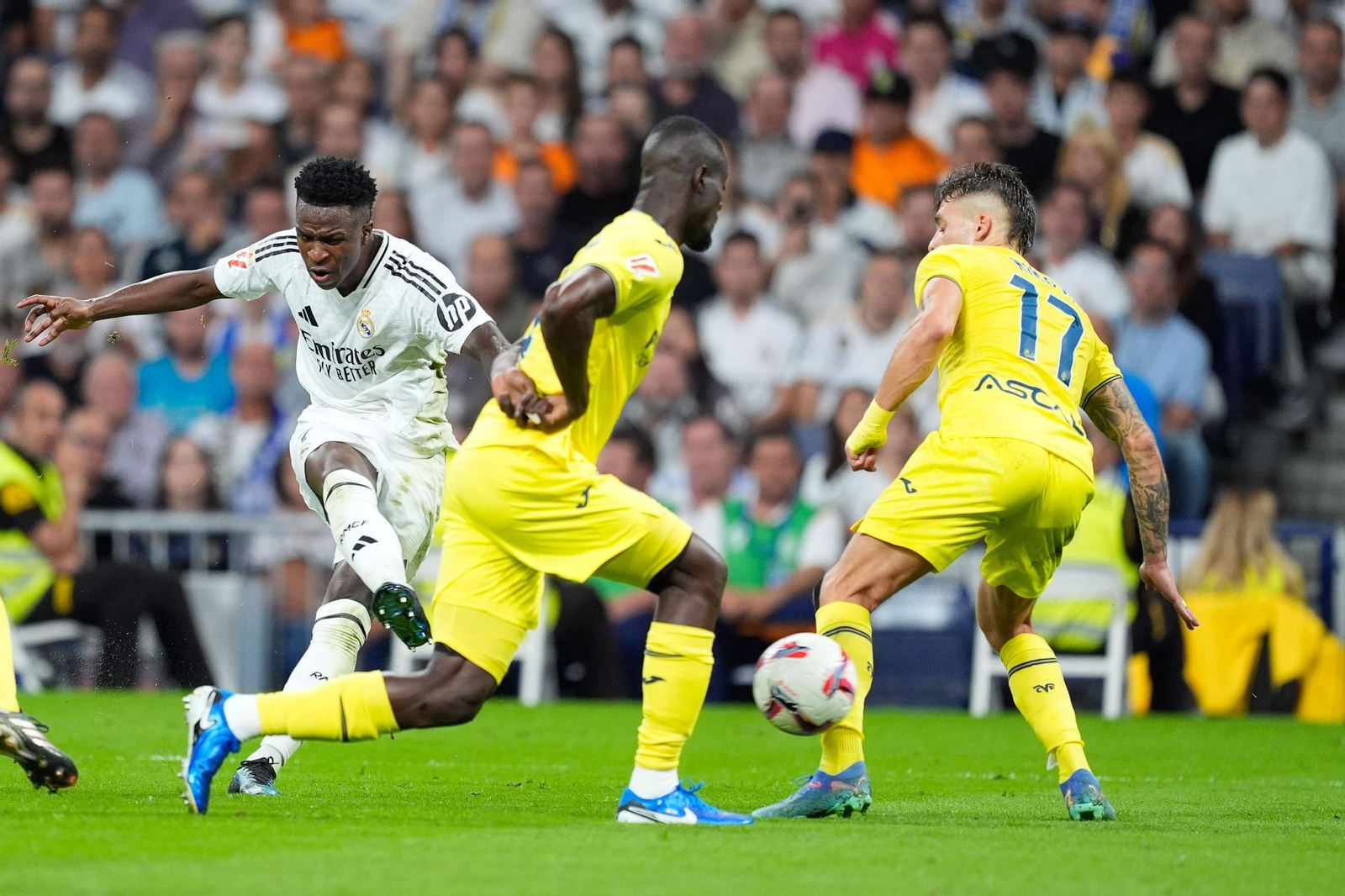Las mejores imágenes del Real Madrid - Villarreal