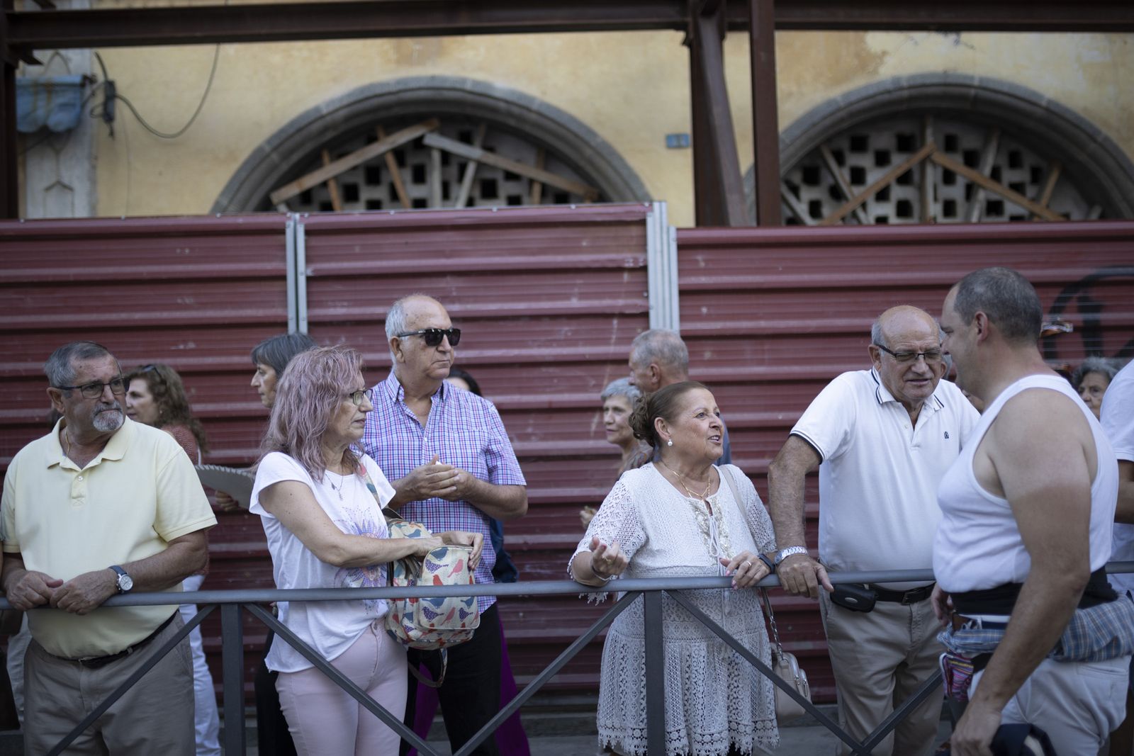 Imágenes de la salida de la Virgen de la Cinta desde la Catedral hacia el Santuario