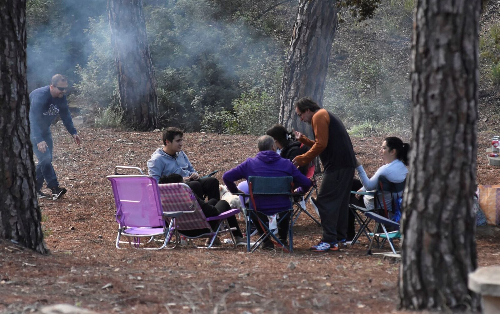 Las imágenes de los peroles por San Rafael en Los Villares