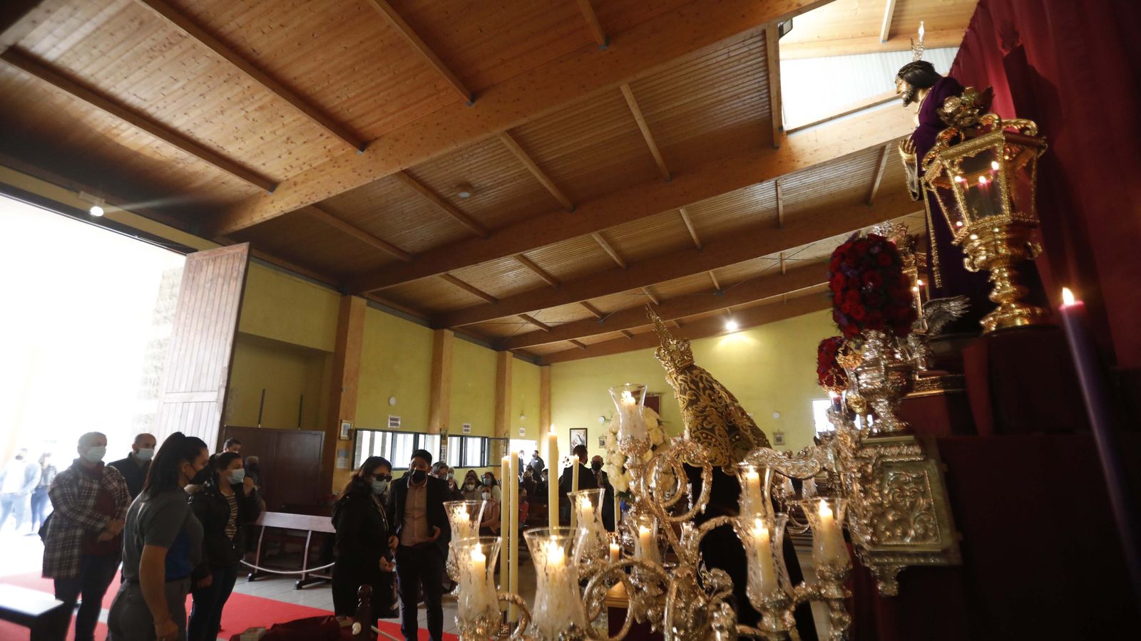 Fotos del Miércoles Santo en La Línea: Medinaceli, Huerto y Amor, Abandono y Mayor Dolor