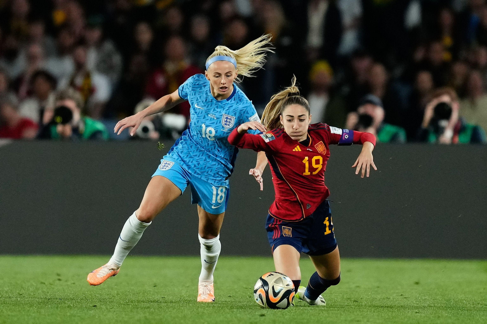 Las imágenes del España-Inglaterra