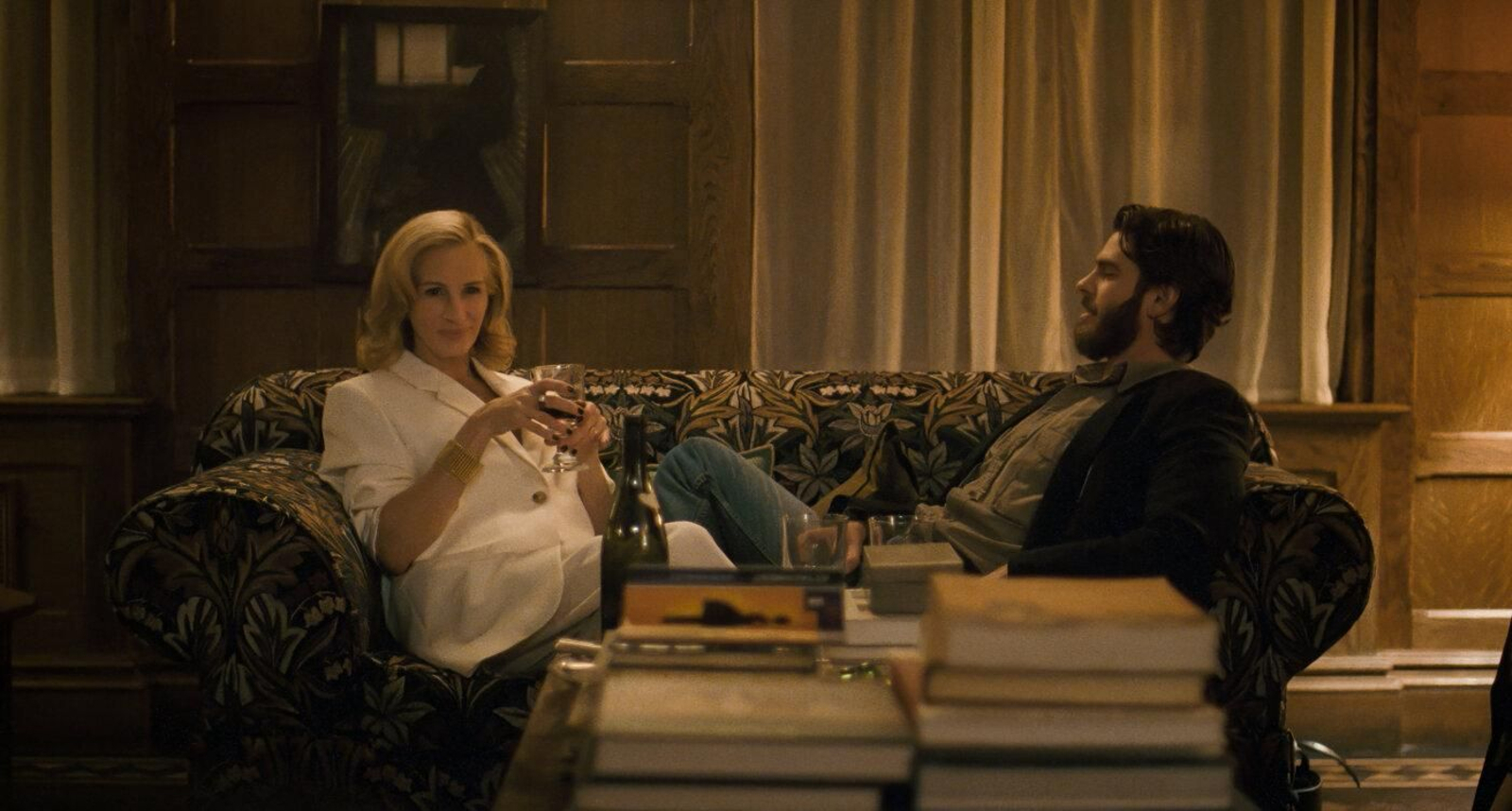 Los actores Julia Roberts y Andrew Garfield.