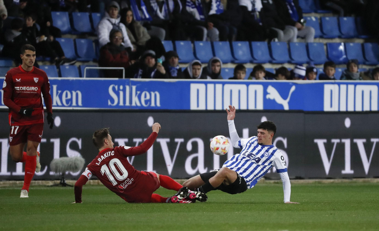 Las fotos del Alavés-Sevilla de Copa del Rey