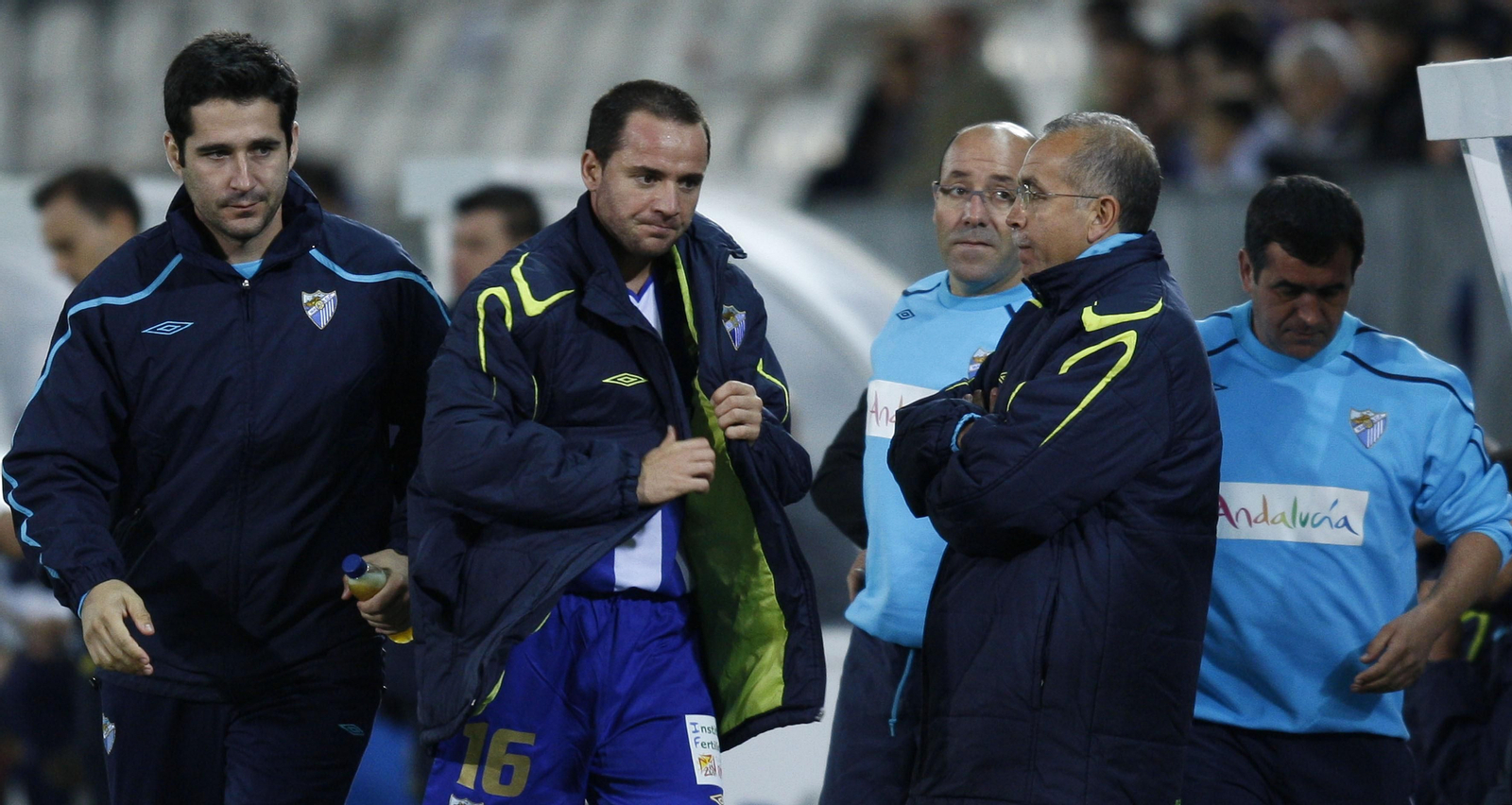 Las fotos de Marcelino Torrontegui en su etapa en el Málaga