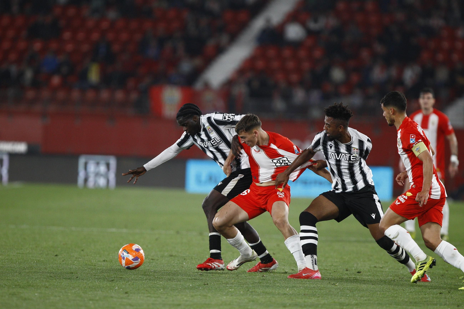 Las mejores imágenes del partido U.D. Almería-F.C. Cartagena