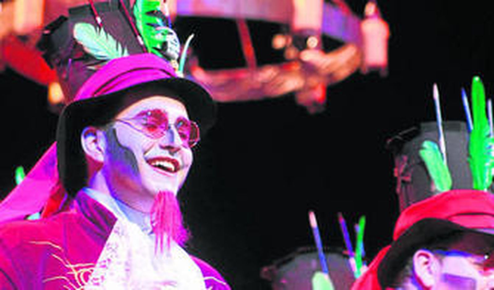 Voz y letra en comunión perfecta en la comparsa La bruja, gran destacada de la noche.