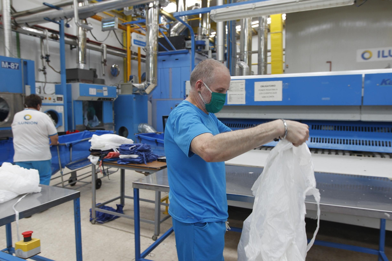 Fotogalería Lavandería de ropa hospitalaria