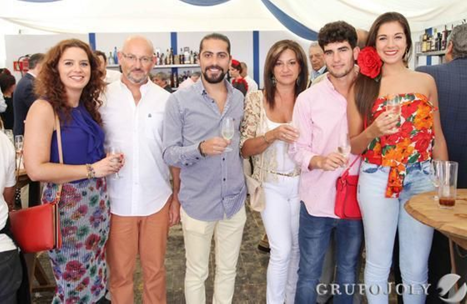 Marina García, Alejandro Soto, Diego Herrera, Rocío Moscoso, Juan Garrido y Marisa López Mesa.

Foto: Vanesa Lobo