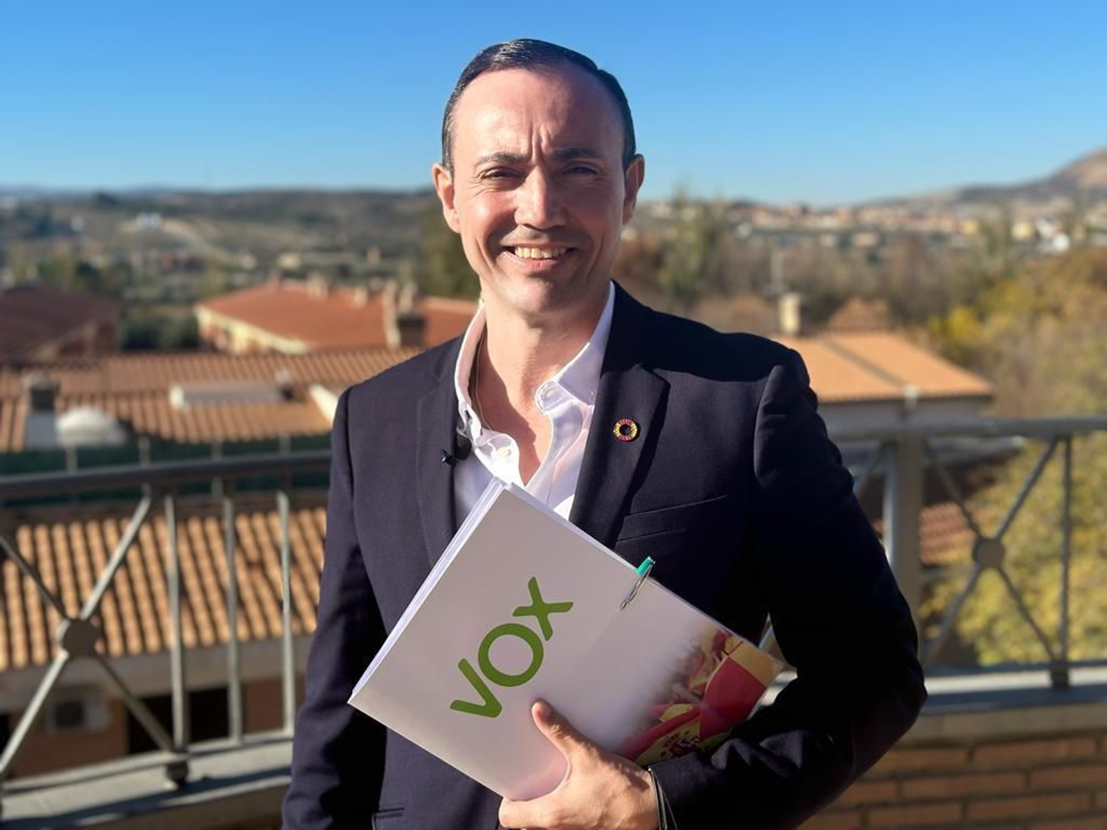 Diego González, portavoz de VOX en el Ayuntamiento de Alhendín