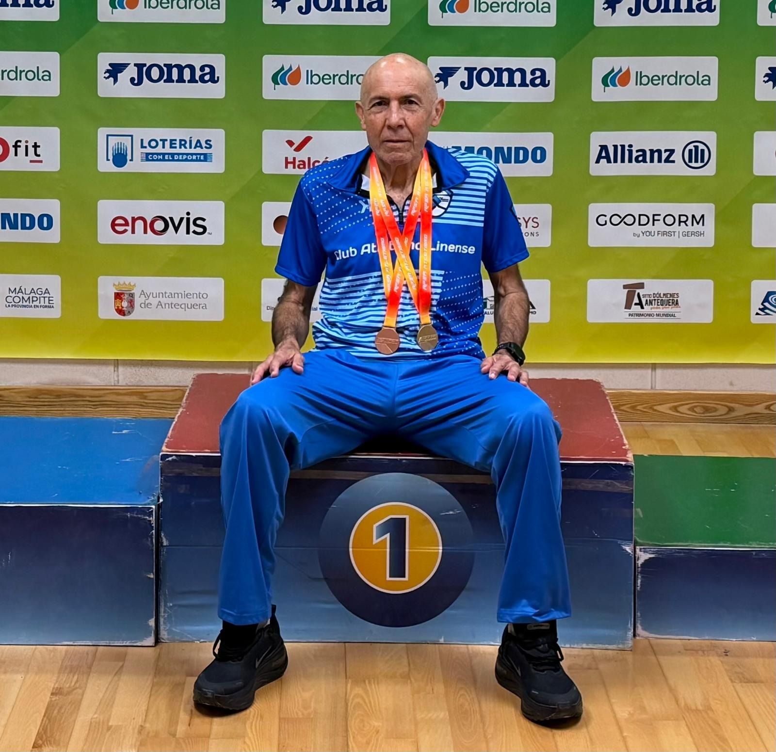 Manuel Rodríguez, del Club Atletismo Linense.