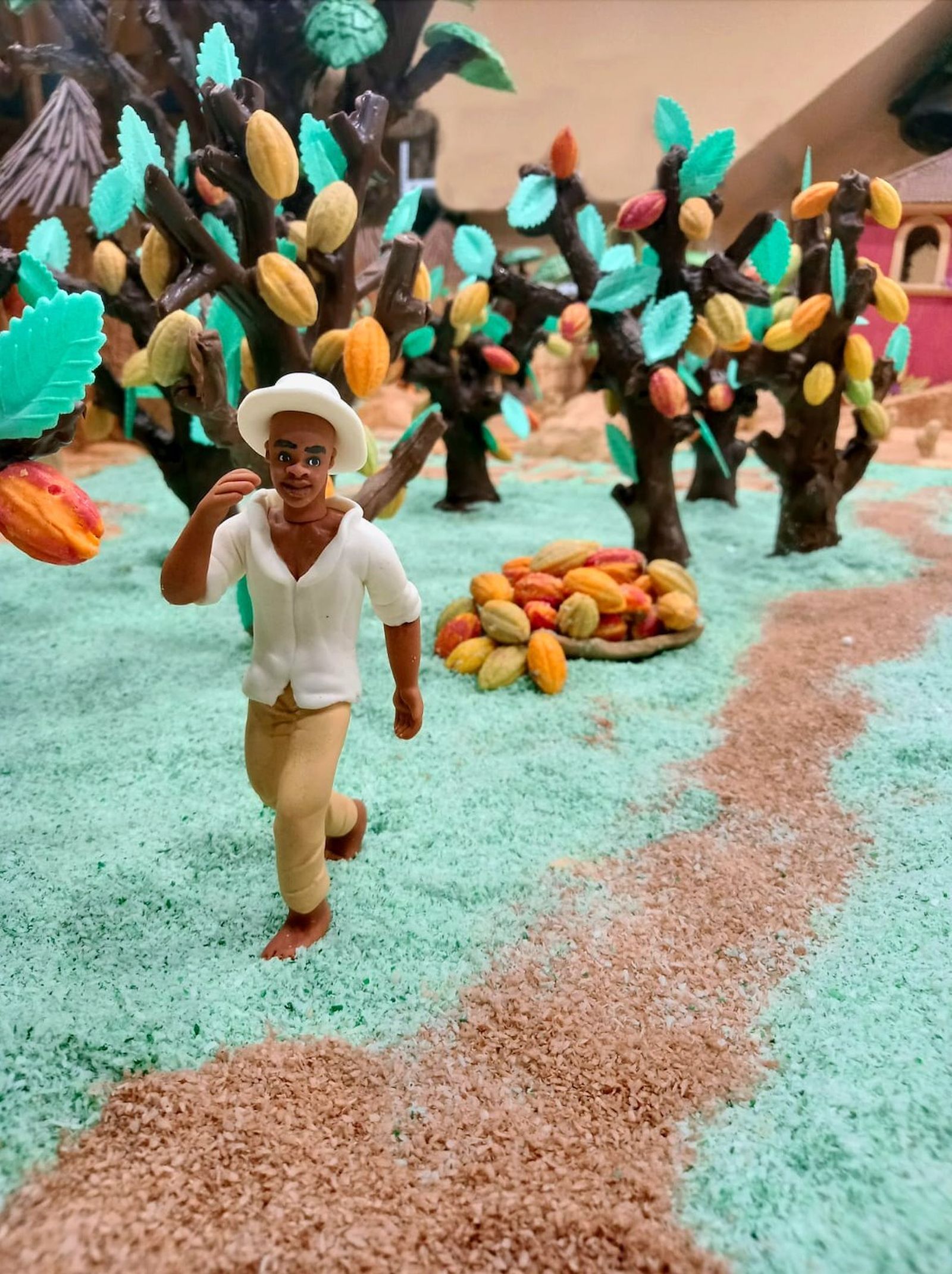 Parte del Belén de este año.