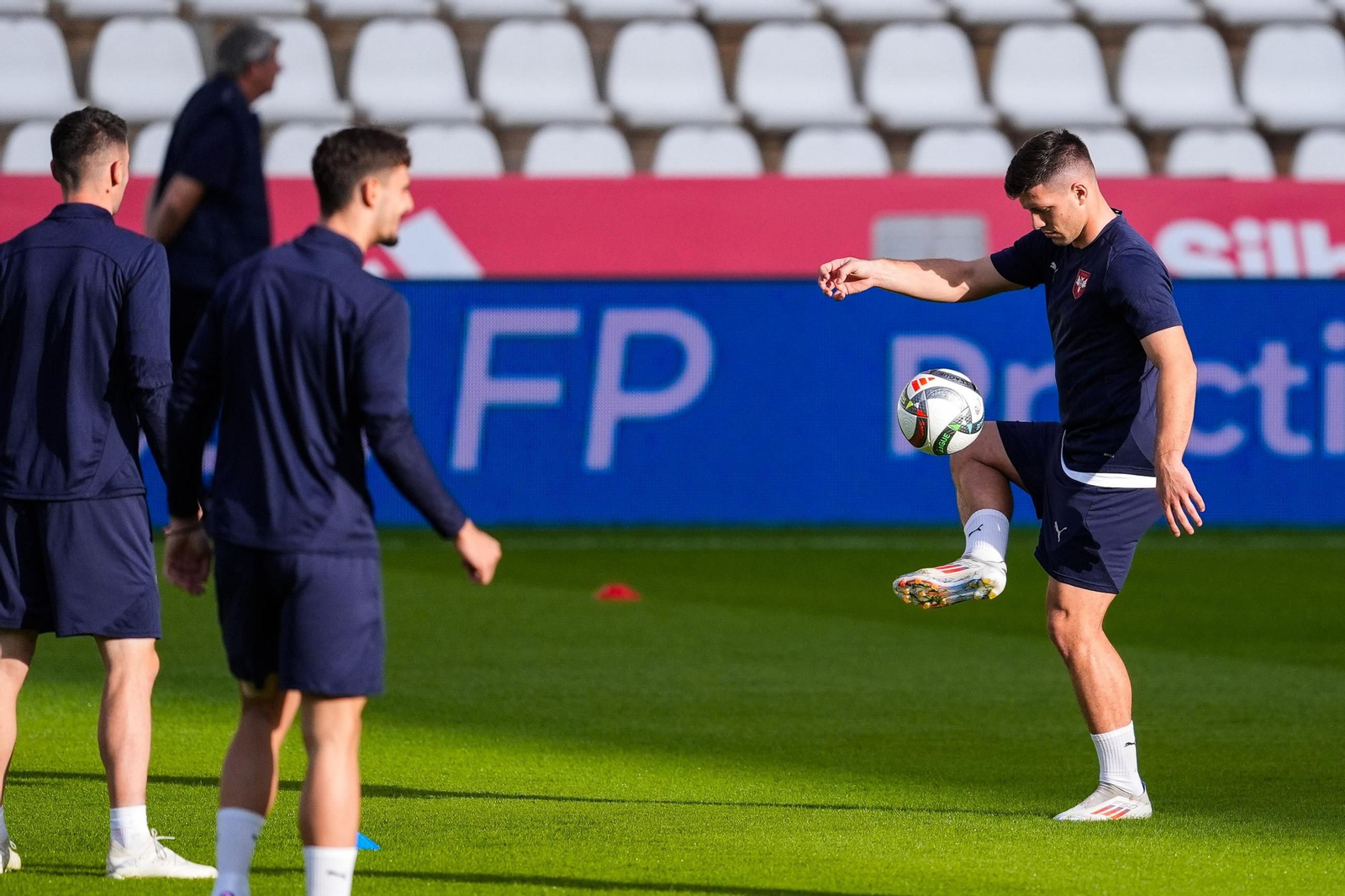 Las fotos de la selección de fútbol en Córdoba Las fotos de la selección de fútbol en Córdoba