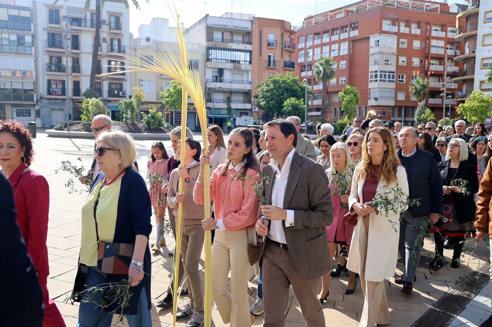 Domingo de Ramos 2025: Imágenes de la Misa presidida por el obispo de Huelva, Santiago Gómez, en la Catedral de Huelva