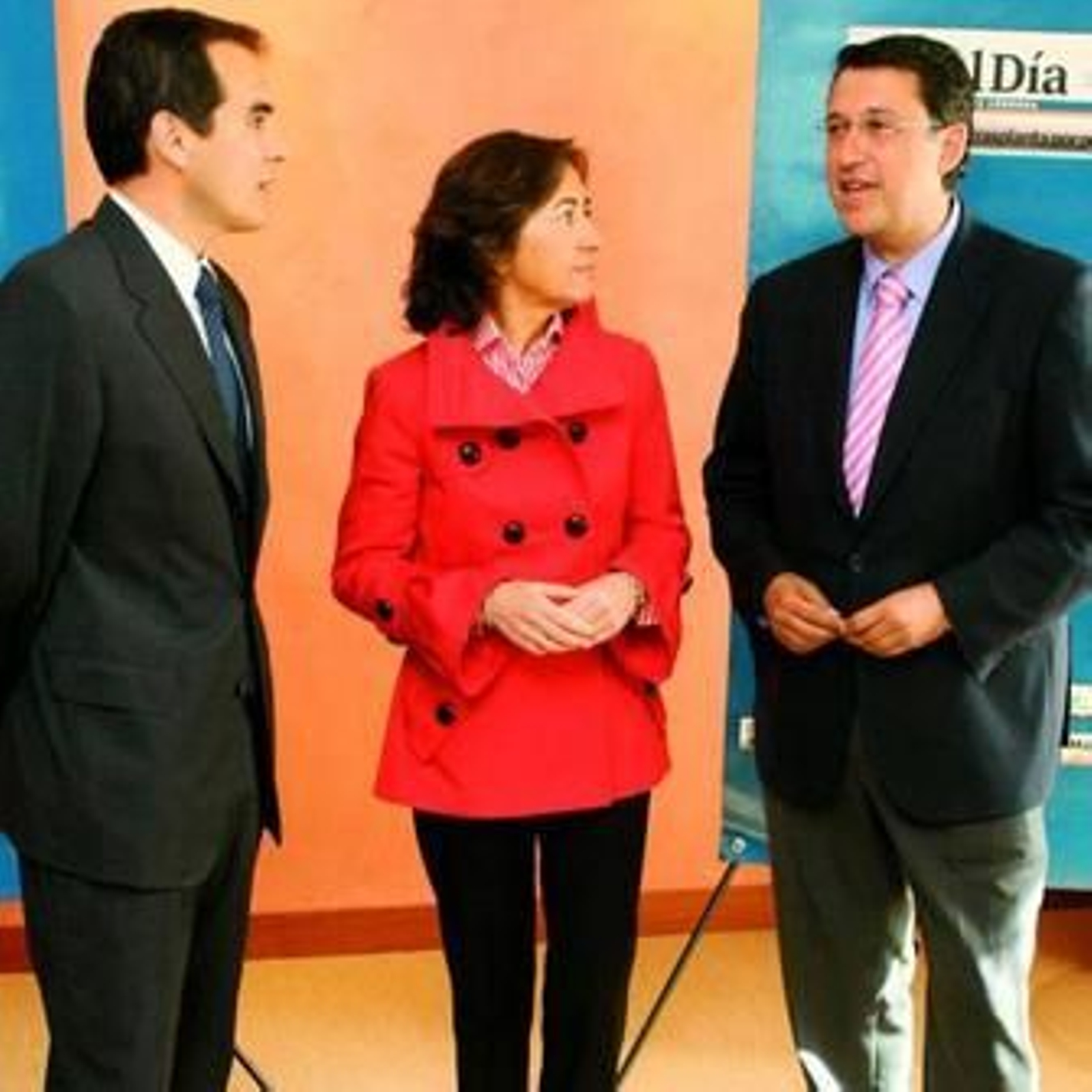 José Antonio Nieto, Rosa Aguilar y Rafael Blanco, en el debate electoral de 'El Día'. José Antonio Nieto, Rosa Aguilar y Rafael Blanco, en el debate electoral de 'El Día'.