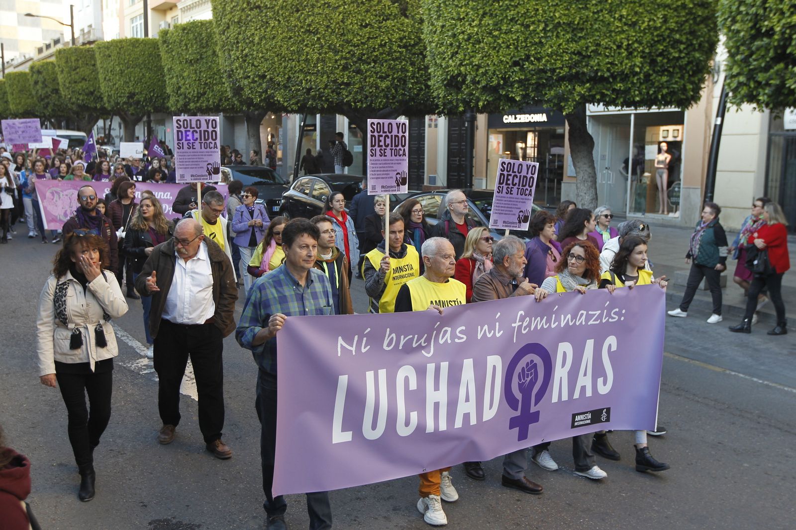 Fotogalería manifestación Día Internacional de la Mujer