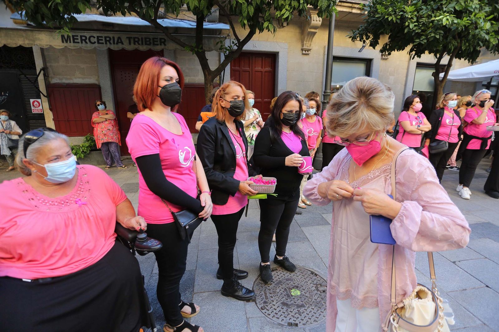 Actos en Jerez por el día mundial del cáncer de mama