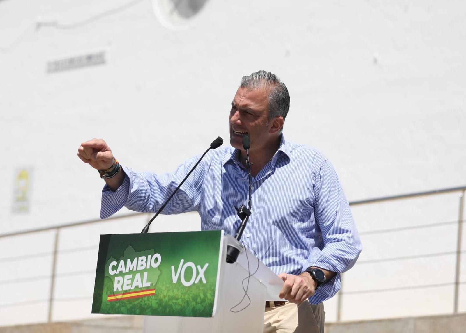 Javier Ortega Smith durante su intervención.