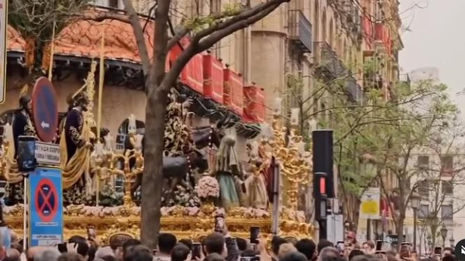 Imagen del vídeo que se está haciendo viral