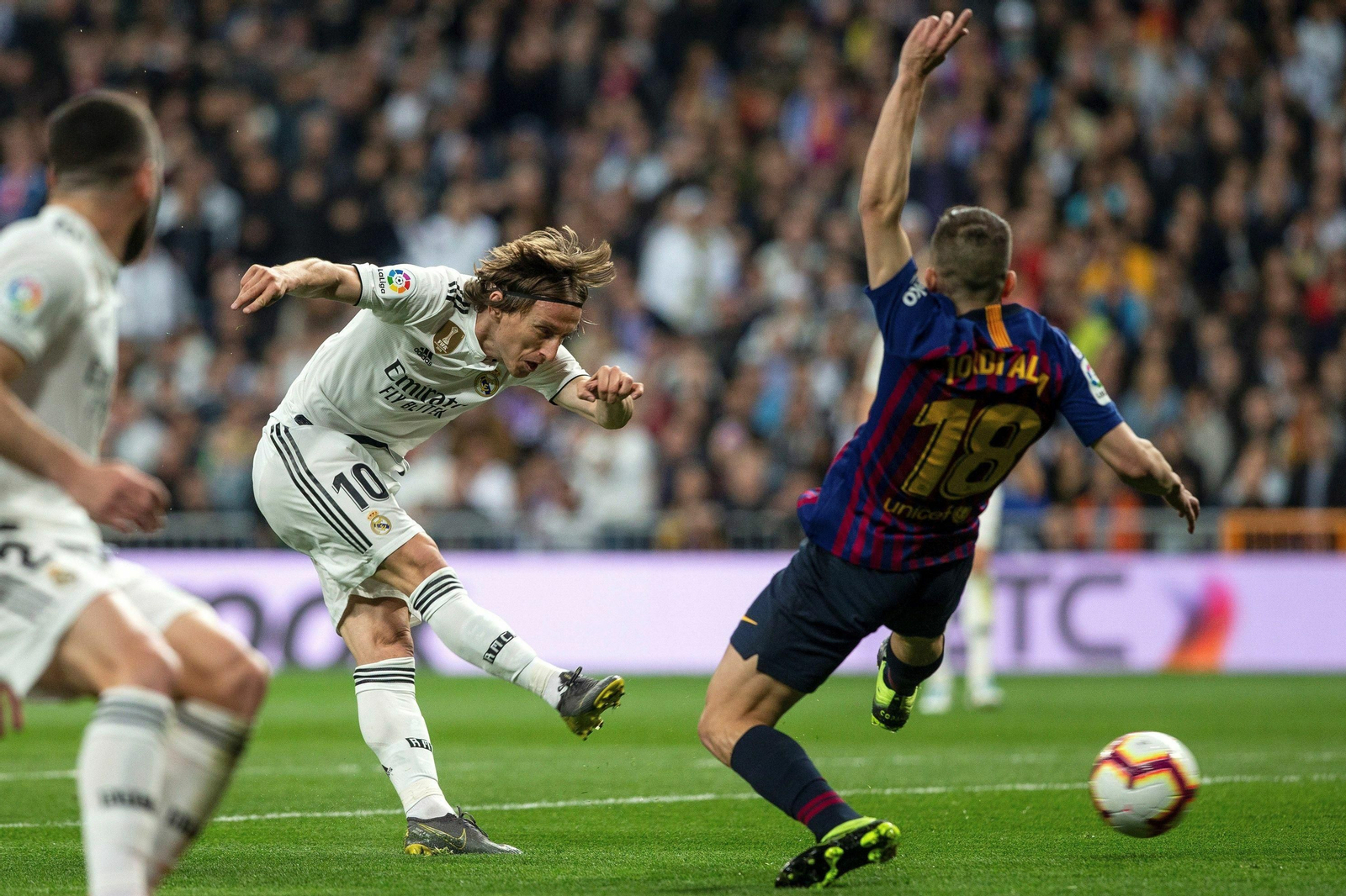 Las imágenes del Real Madrid-Barcelona