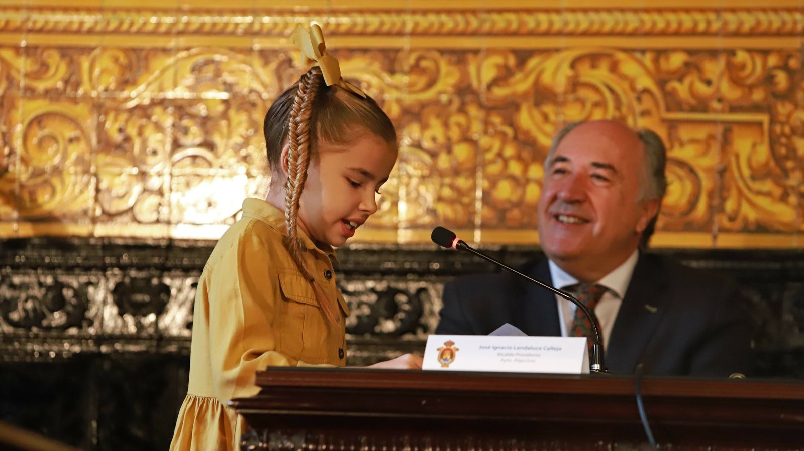 Pleno infantil en el Ayuntamiento de Algeciras