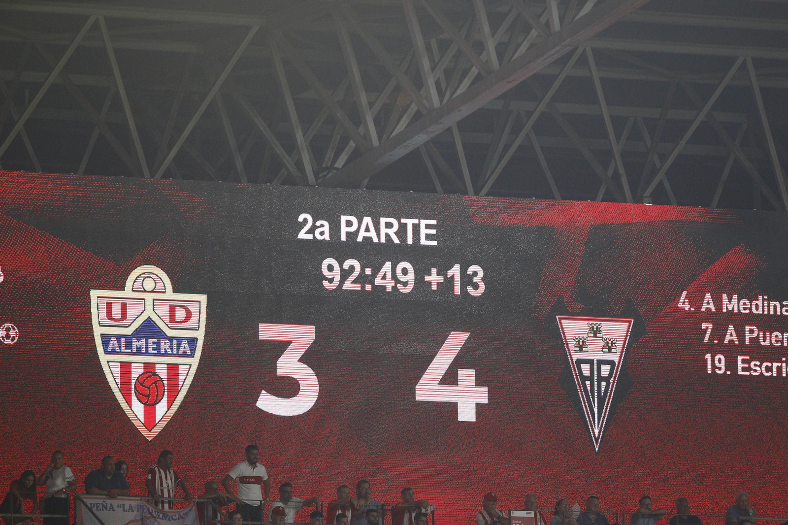 U.D. Almería-Albacete Balompié, en imágenes