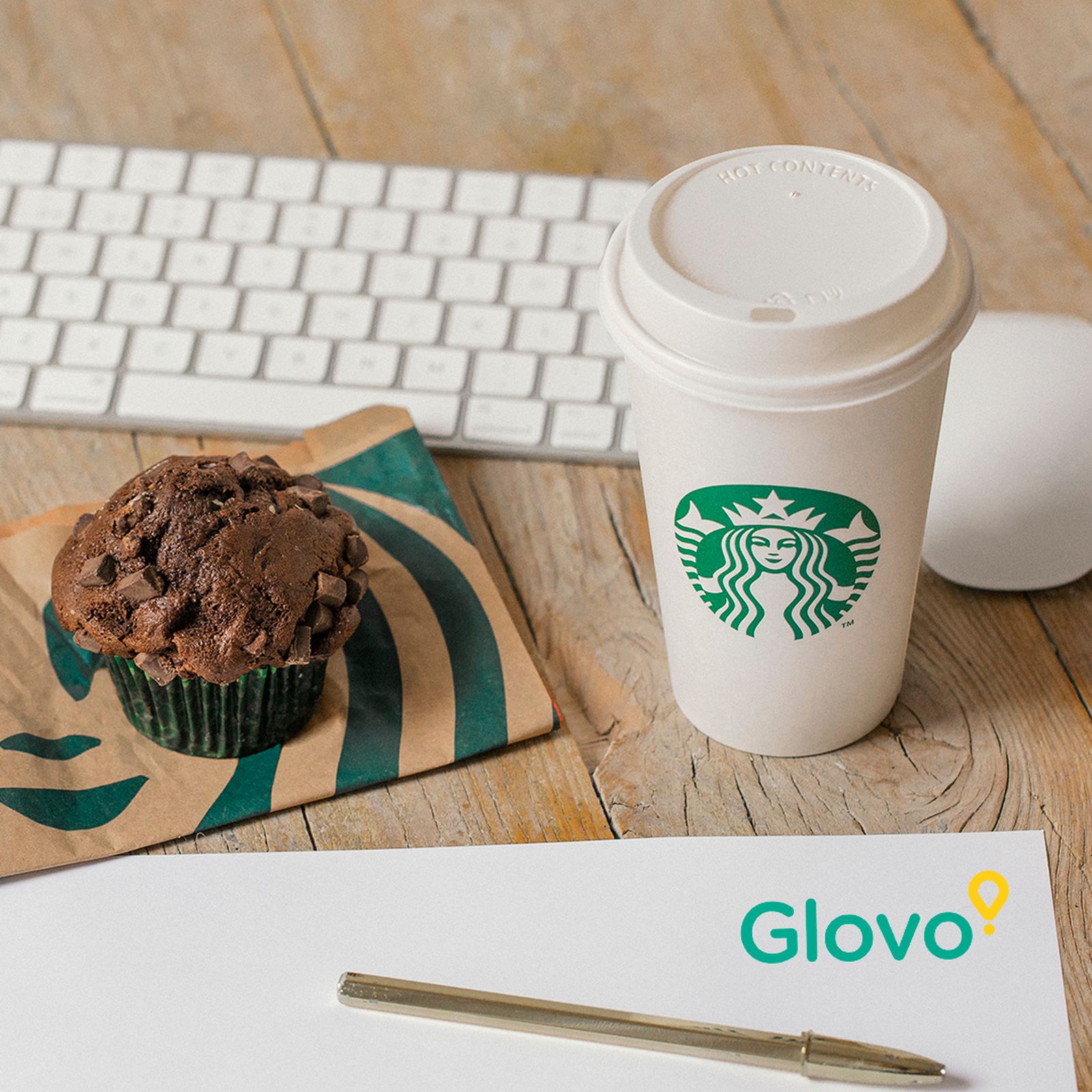 ‘Starbucks’, Glovo se alia con los fieles amantes del café