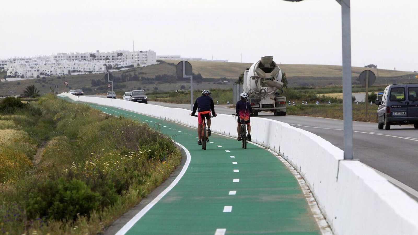 Tramo Eurovelo 8 entre Conil y Los Caños