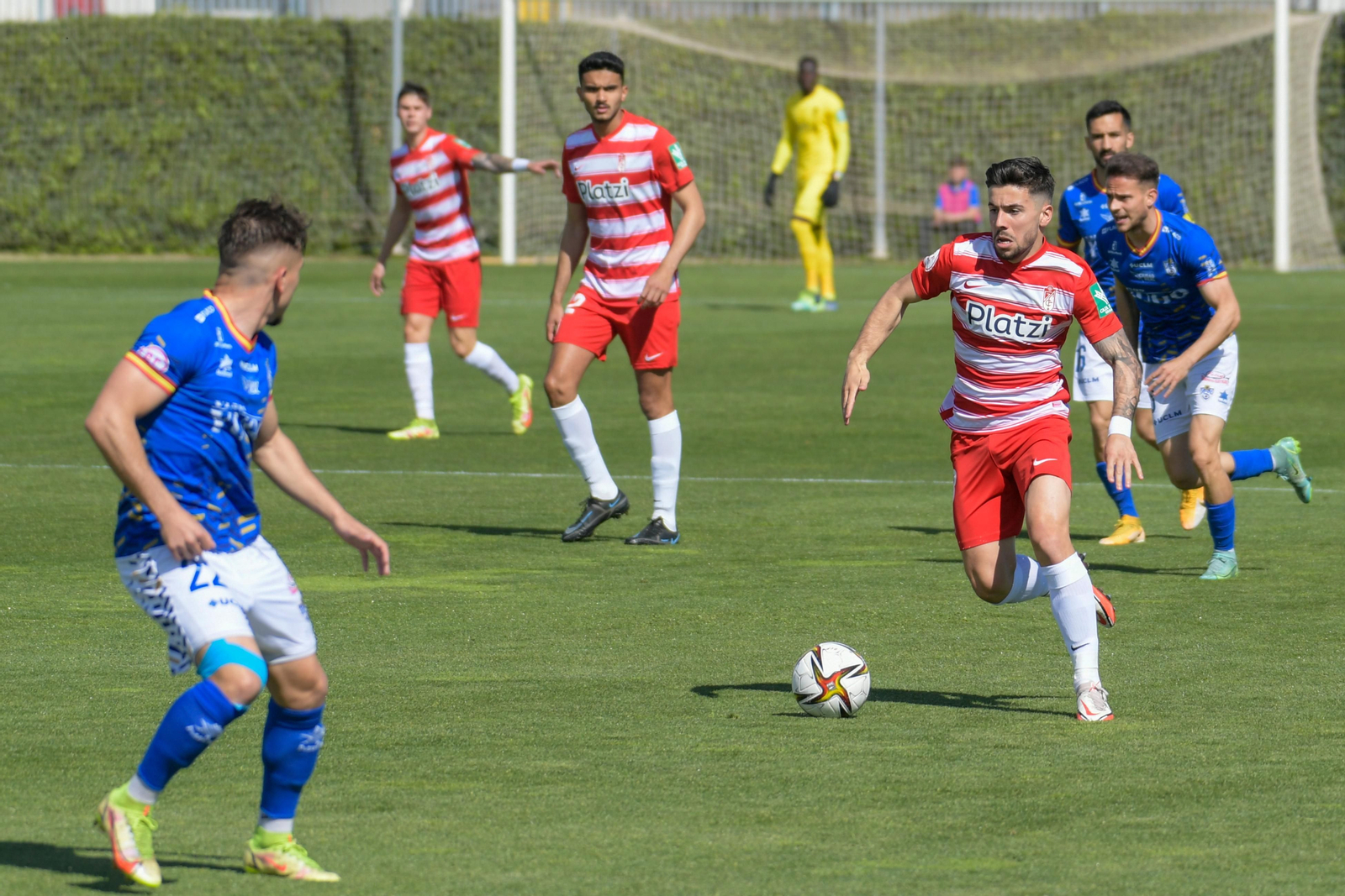 El Recre, en un encuentro anterior en la Ciudad Deportiva.