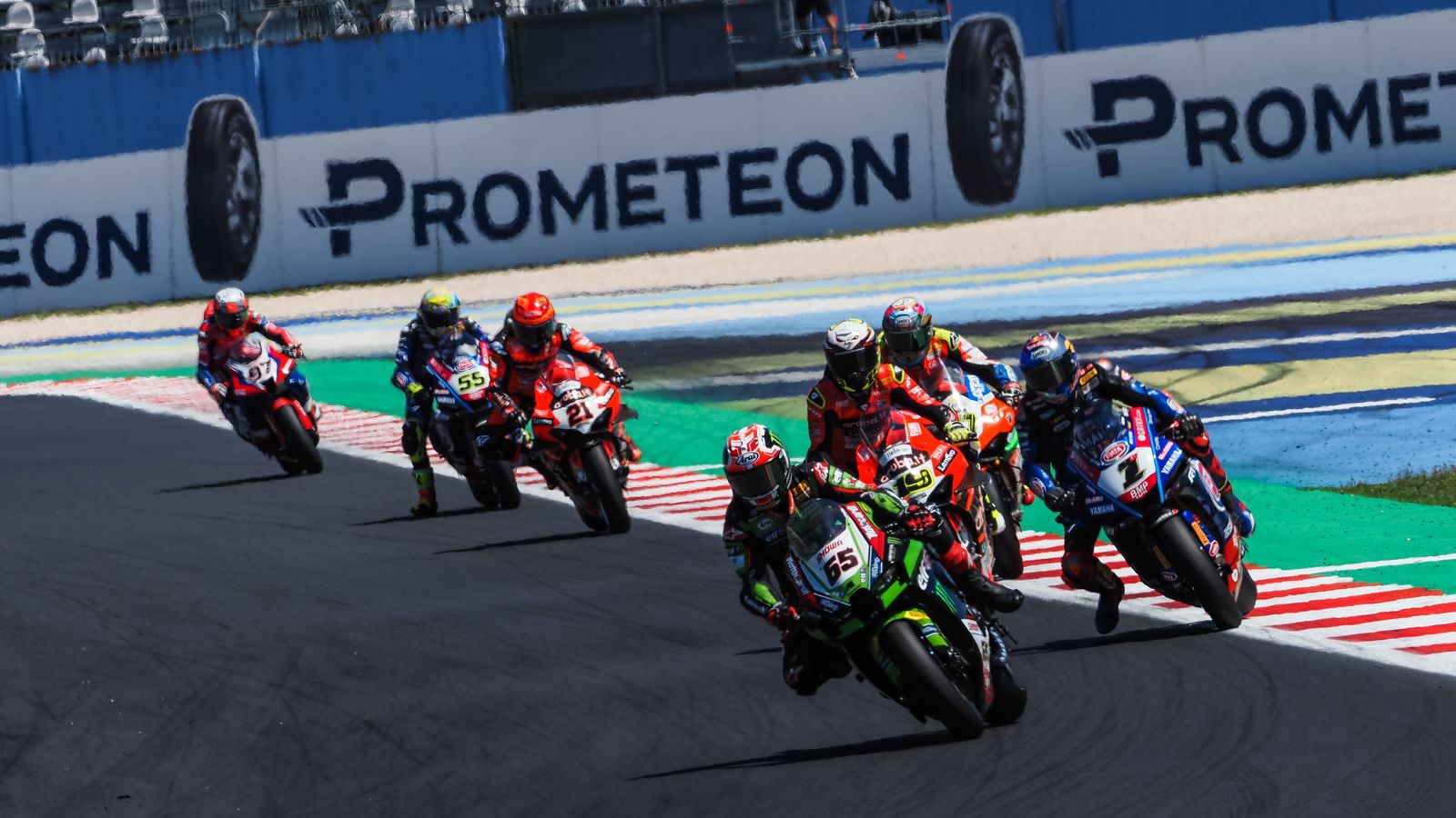 Rea lideró las primeras vueltas.