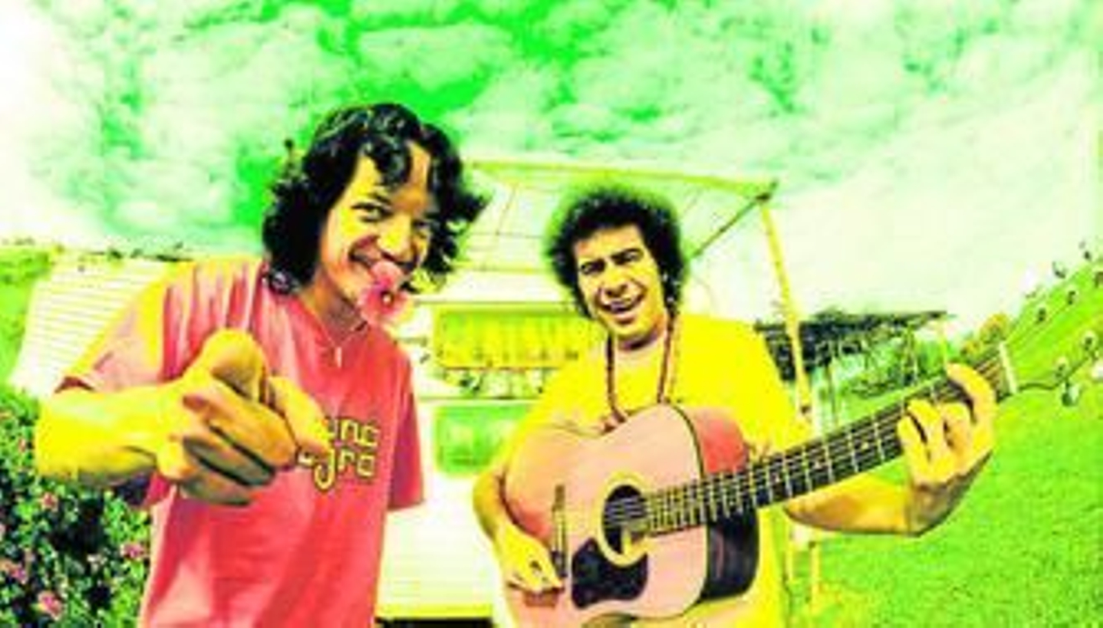 Diego Pozo (i) y El Canijo, desenfado para el Zaidín Rock.