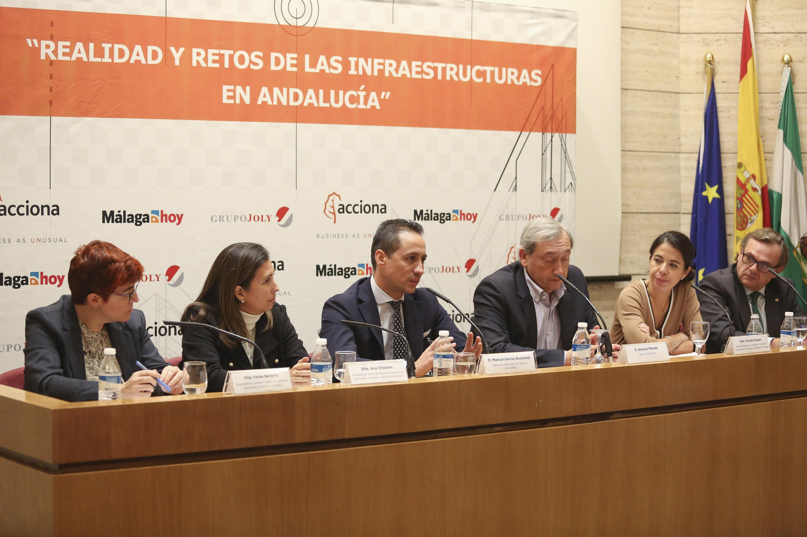 La Jornada 'Realidad y retos de las infraestructuras en Andalucía'