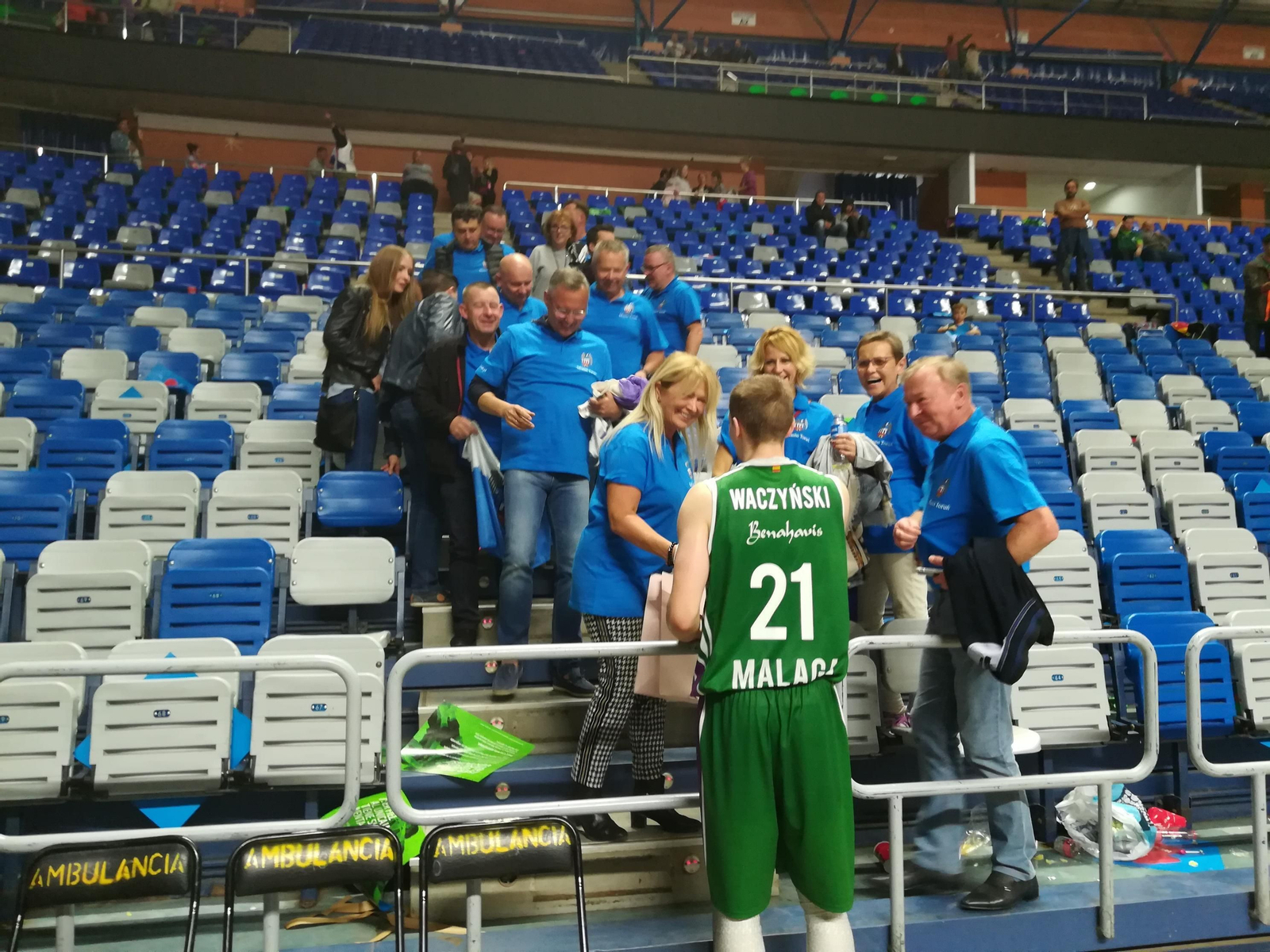Los cinco años de Adam Waczynski en el Unicaja, en fotos
