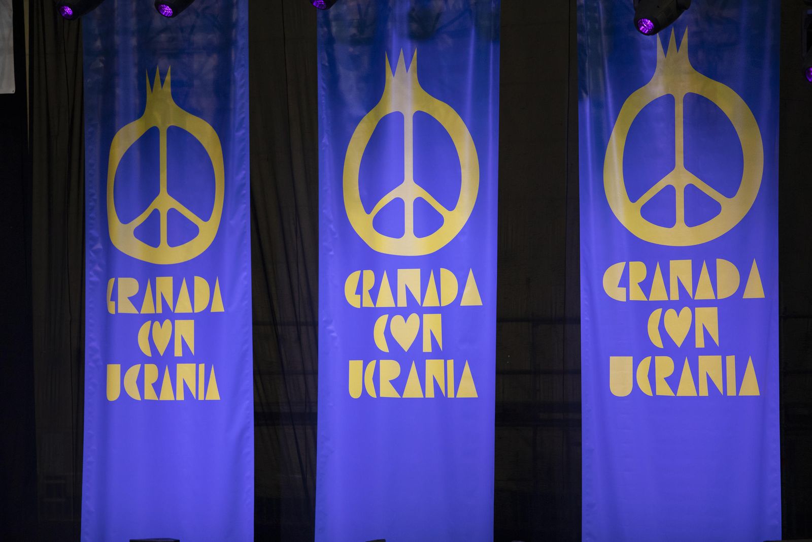 El concierto solidario de Granada por Ucrania, en imágenes